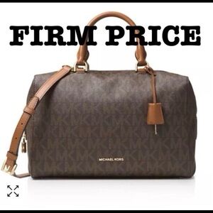 Michael Kors Brown Satchel